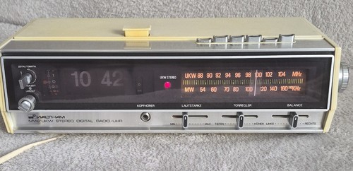 Waltham w27a klappzahlenwecker - waltham,