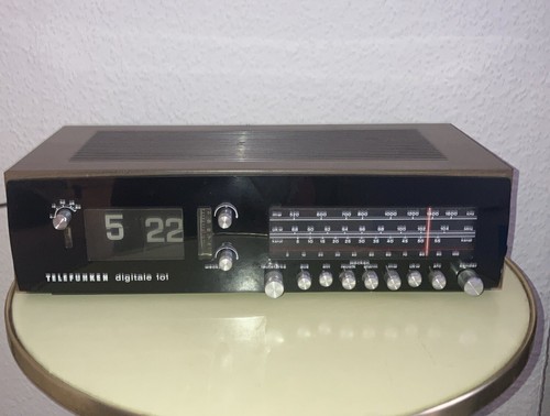 70er klappzahlen radio - radio, wecker