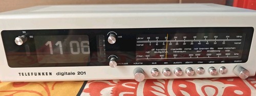Klappzahlen radiowecker modell - klappzahlen,