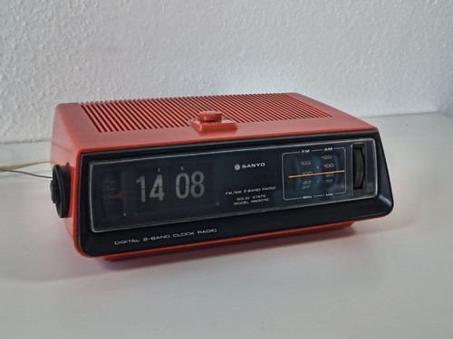 Sanyo rm5010 klappzahlenwecker - sanyo,