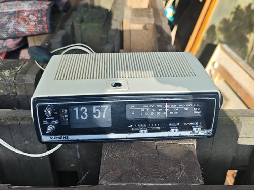 Siemens klappzahlenwecker uhr - siemens,
